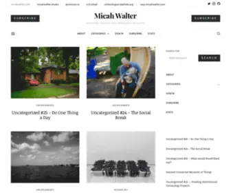 Micahwalter.com(Micah Walter) Screenshot