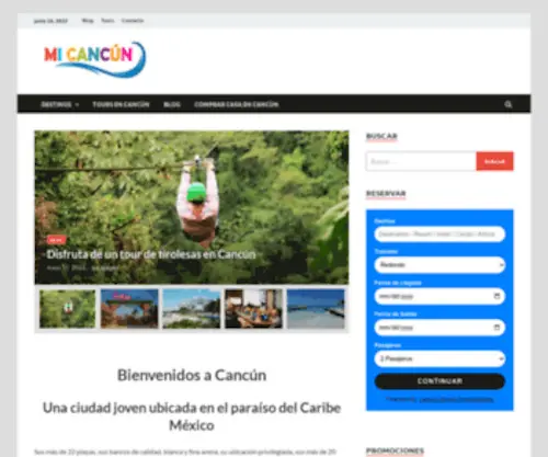 Micancun.org(▶️ cancún méxico) Screenshot
