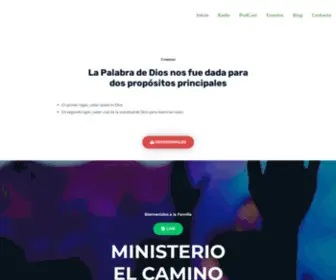 Micapa.org(Ministerio el Camino de la Palabra) Screenshot