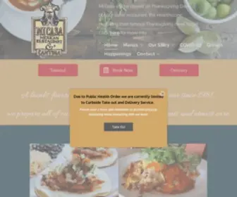 Micasabreck.com(Mi Casa Restaurant) Screenshot