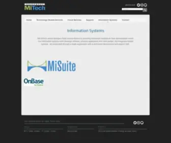 Micase.org(Information Systems) Screenshot