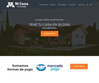 Micassa.com.ar(Cabañas) Screenshot