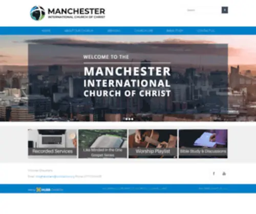 Micc.org.uk(Manchester International Church Of Christ) Screenshot