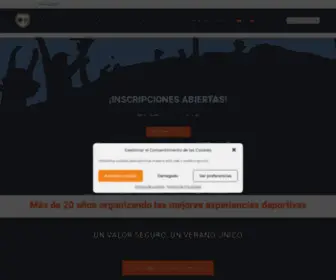 Miccamp.com(Campus de futbol y Basket) Screenshot