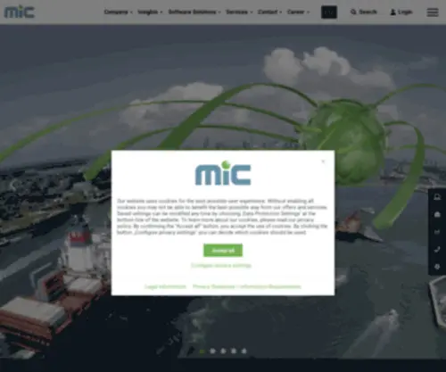 Mic.co.at(Your specialist for customs & trade compliance) Screenshot