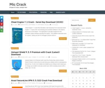 Miccrack.com(Mic Crack) Screenshot