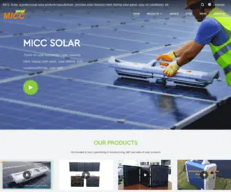 Miccsolar.com(MICC Solar) Screenshot