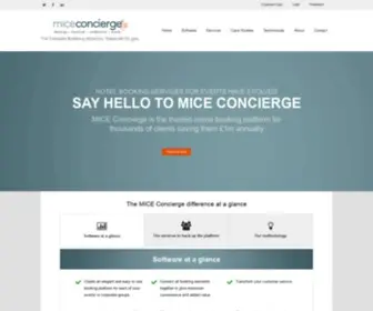 Miceconcierge.com(MICE Concierge) Screenshot