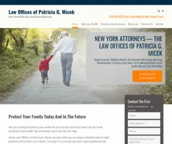 Miceklaw.com(Larchmont NY Estate Planning Lawyer) Screenshot