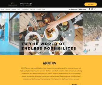 Miceplanners.co.in(Tourism & Events) Screenshot