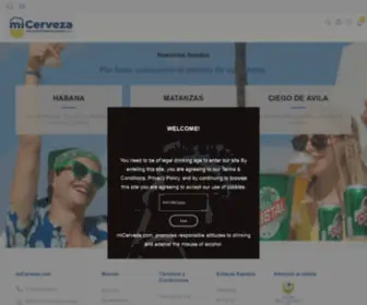 Micerveza.com(Home) Screenshot