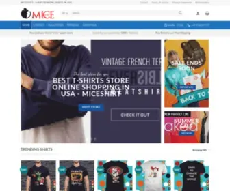 Miceshirt.com(Cheap store fashion shirt for men and women) Screenshot
