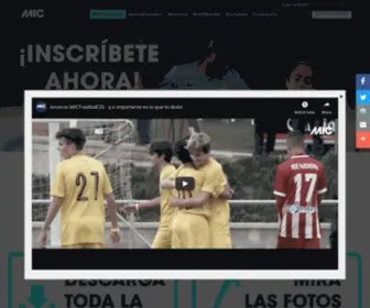 MicFootball.com(Torneo internacional de fútbol base) Screenshot