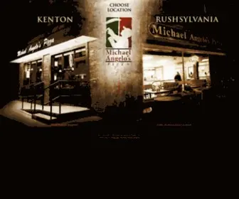 Michael-Angelos.com(Michael Angelos Award Winning Pizza) Screenshot