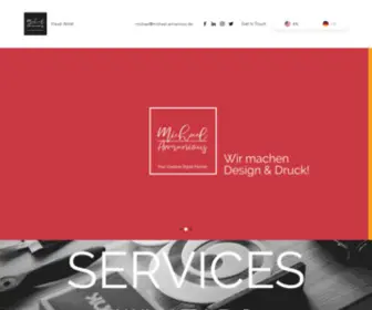 Michael-Armanious.de(Logos-designs-Social media ads & mehr) Screenshot