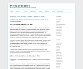 Michael-Beasley.net(Michael Beasley) Screenshot