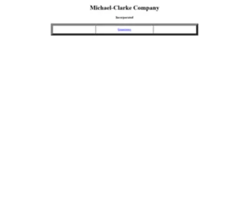 Michael-Clarke.com(Michael-Clarke Co) Screenshot