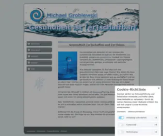 Michael-Groblewski.de(Gesundheit ist (er)schaffbar) Screenshot