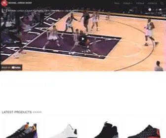 Michael-Jordan-Shoes.com(MICHAEL JORDAN SHOES) Screenshot