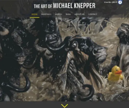 Michael-Knepper.com(Artist Michael Knepper) Screenshot