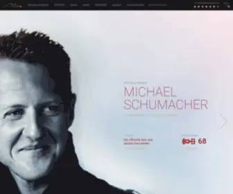Michael-Schumacher.de(Die Heimat für alle Fans) Screenshot