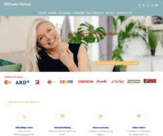 Michaelamerten.de(Michaela Merten) Screenshot