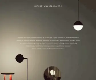 Michaelanastassiades.com(Michael Anastassiades) Screenshot