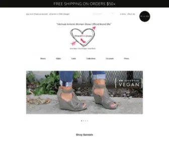 Michaelantonio.com(Women Shoes) Screenshot