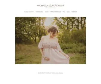 Michaelaptackova.cz(Profesionální fotografie) Screenshot