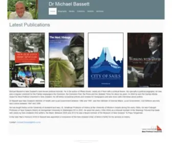 Michaelbassett.co.nz(Dr Michael Bassett) Screenshot