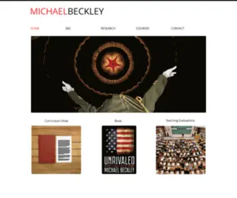 Michaelbeckley.org(Michael Beckley) Screenshot