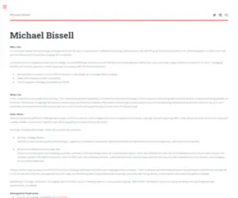 Michaelbissell.com(Michael Bissell) Screenshot