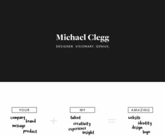 Michaelclegg.com(Michael Clegg) Screenshot