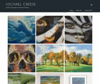 Michaelcreese.com(Artist Michael Creese) Screenshot