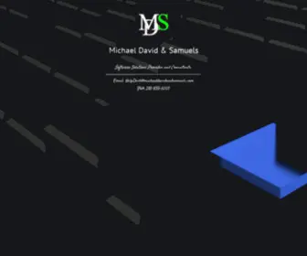 Michaeldavidandsamuels.com(Michael David & Samuels) Screenshot