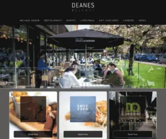 Michaeldeane.co.uk(Dining in Belfast) Screenshot