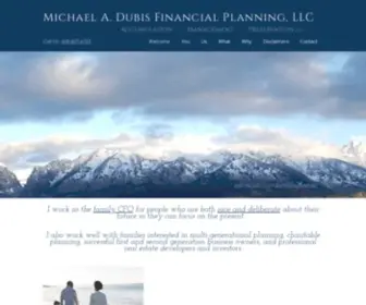 Michaeldubis.com(Michael A. Dubis Financial Planning) Screenshot