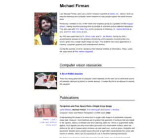 Michaelfirman.co.uk(Michaelfirman) Screenshot