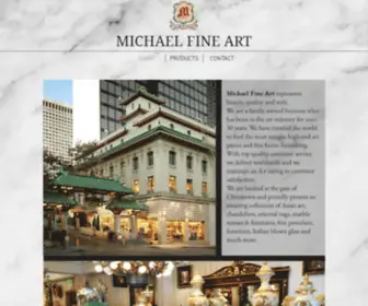 Michaelgallerysf.com(Michaelfineart) Screenshot