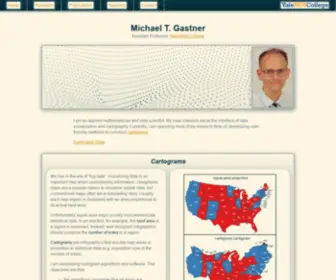 Michaelgastner.com(Michael T) Screenshot