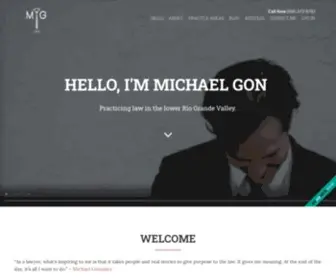 MichaelgonzalezFirm.com(Michael Gonzalez) Screenshot