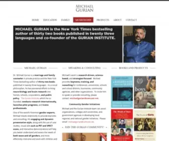 Michaelgurian.com(Michael Gurian) Screenshot