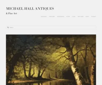 Michaelhallantiques.com(Michael Hall Antiques) Screenshot