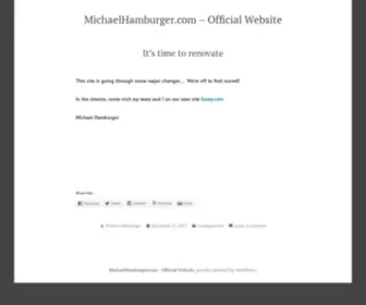 Michaelhamburger.com(Michaelhamburger) Screenshot