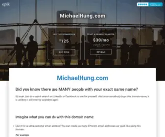 Michaelhung.com(Michael Hung) Screenshot