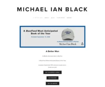 Michaelianblack.org(Michael Ian Black) Screenshot