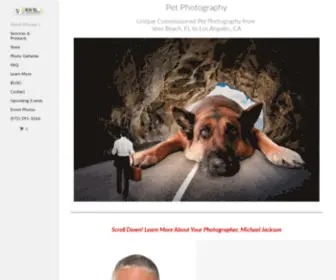 Michaeljacksonpetphotography.com(Michael Jackson Pet Photography) Screenshot