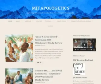 MichaeljFelker.com(MJF APOLOGETICS) Screenshot