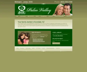 Michaeljonesdds.com(Dentist Avondale) Screenshot