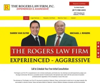 Michaeljrogers.com(The Rogers Law Firm PC) Screenshot